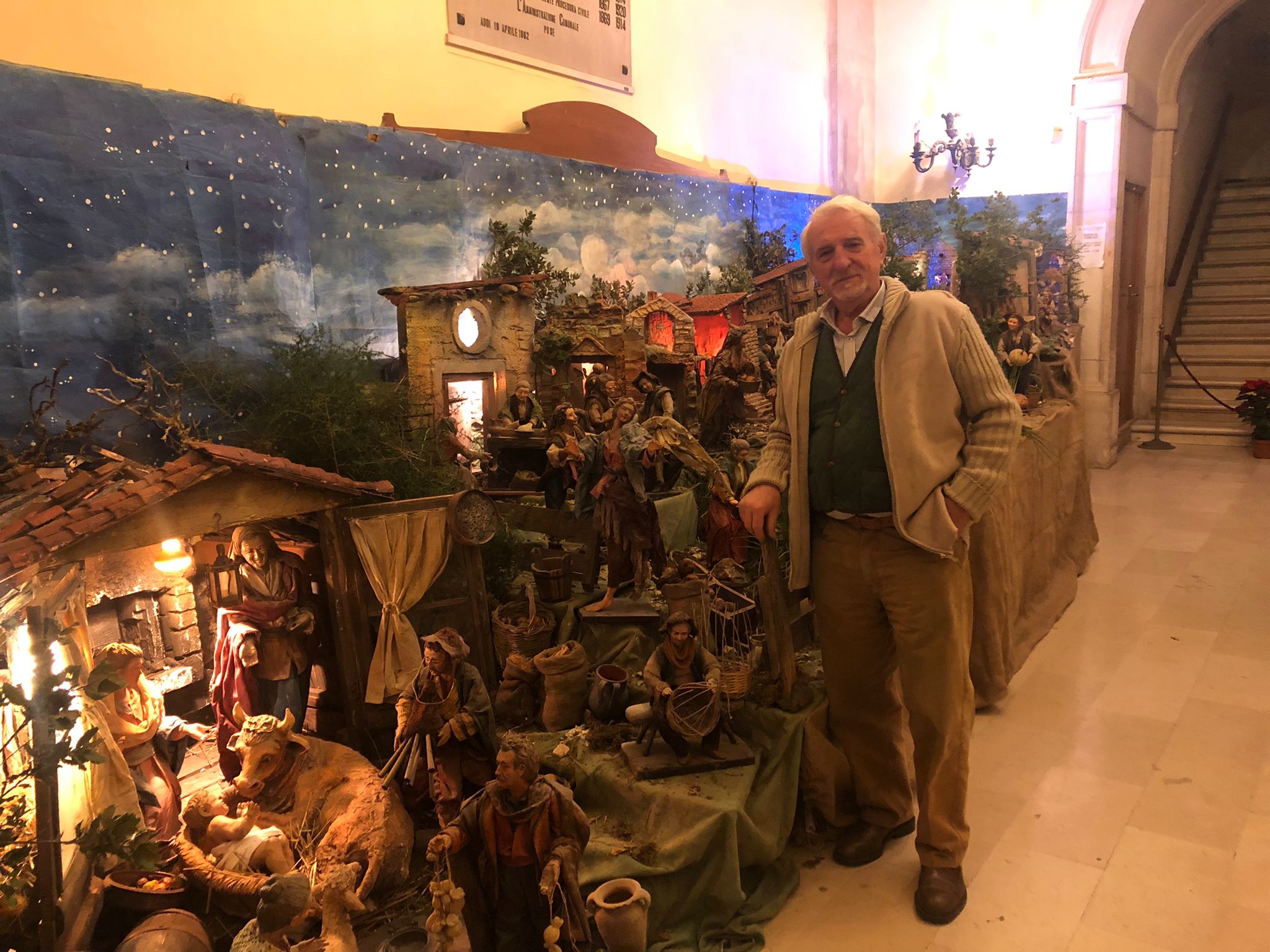Con l’inaugurazione del Presepe nel Palazzo di città,Terlizzi si prepara al Natale