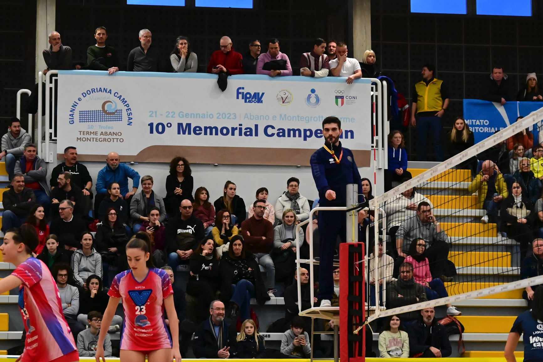 Il terlizzese Tommaso De Vanna primo arbitro alla finalissima del Memorial Campesan 2023
