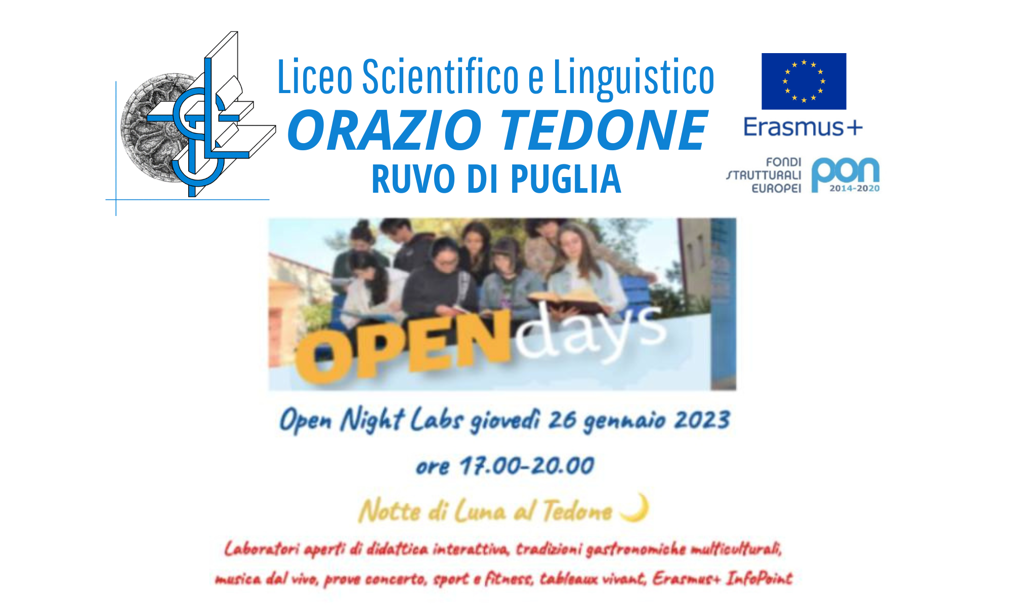 Open Night Labs al Liceo “Tedone”