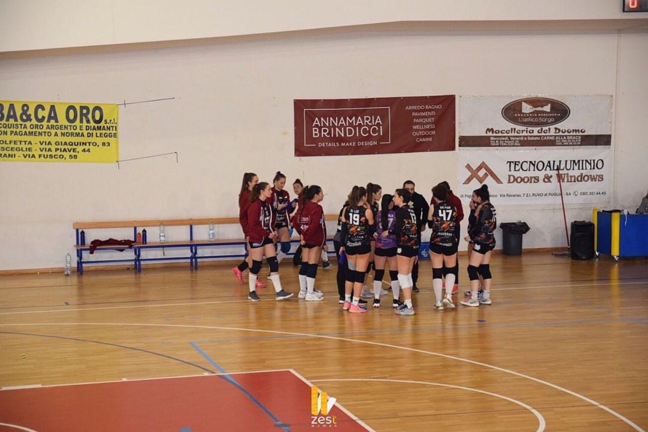 Gioiella Volley Gioia batte L’Asd Zest Terlizzi per 2-3