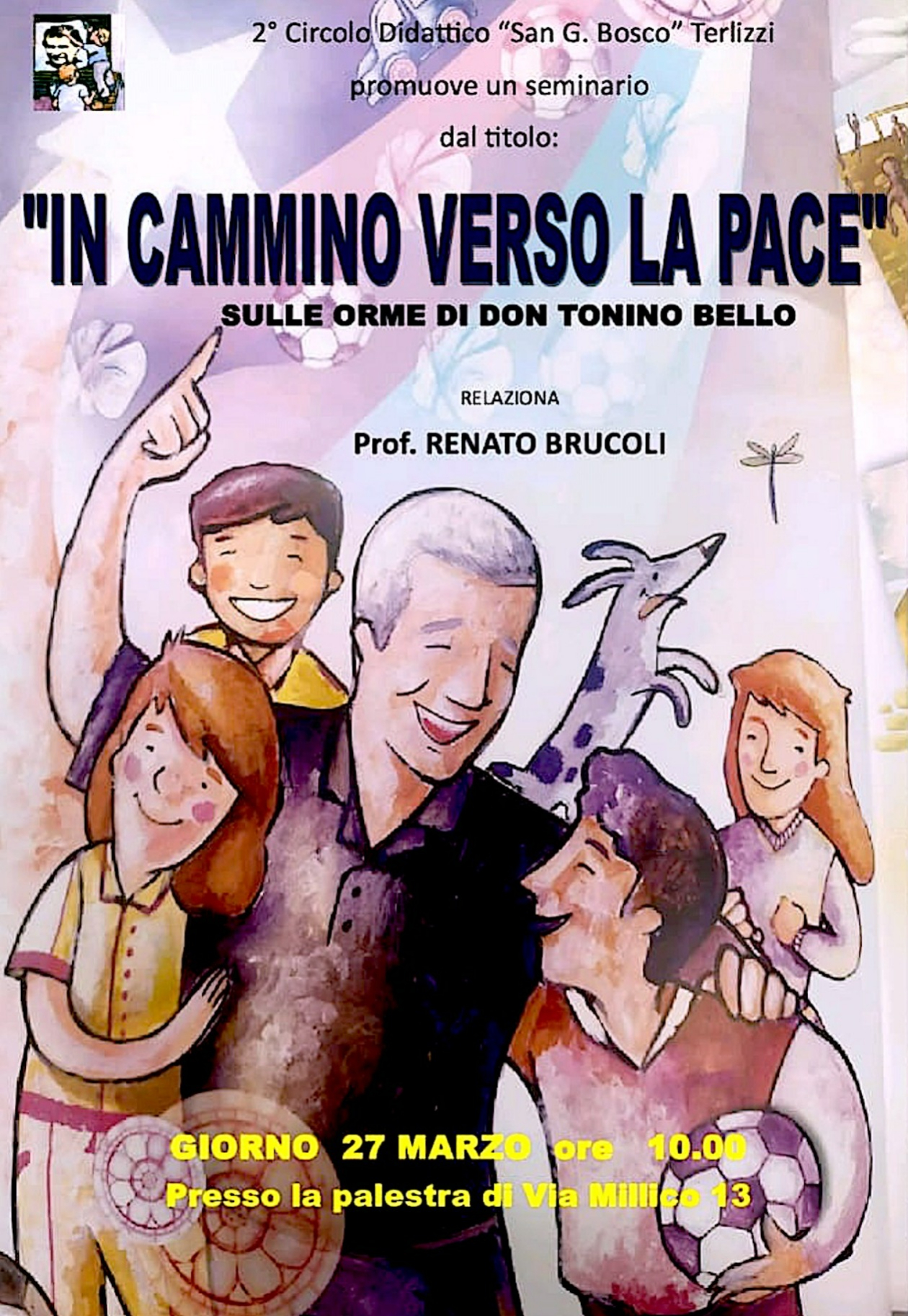 “In cammino verso la pace”: sulle orme di Don Tonino Bello con Renato Brucoli