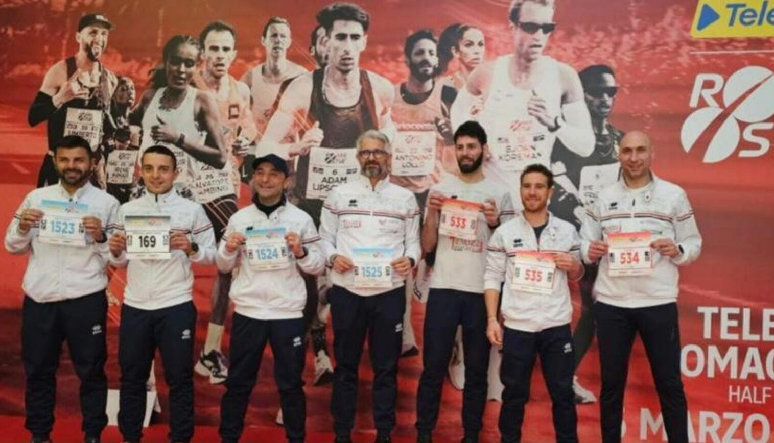 La Asd Terlizzi Sporting Club primeggia nella telepass Half Marathon Roma Ostia 2023