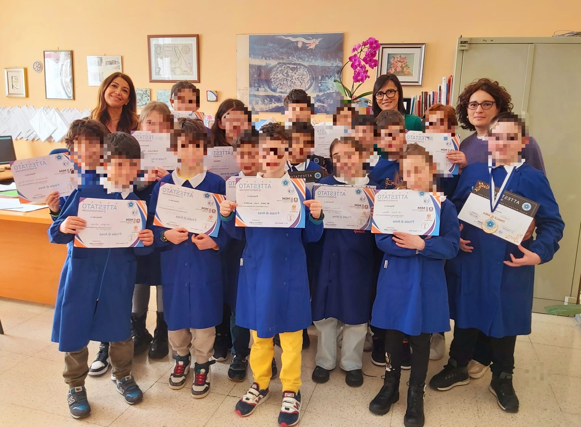 Il 1° C.D. Don Pietro Pappagallo trionfa alle gare nazionali dei “Giochi Matematici del Mediterraneo”