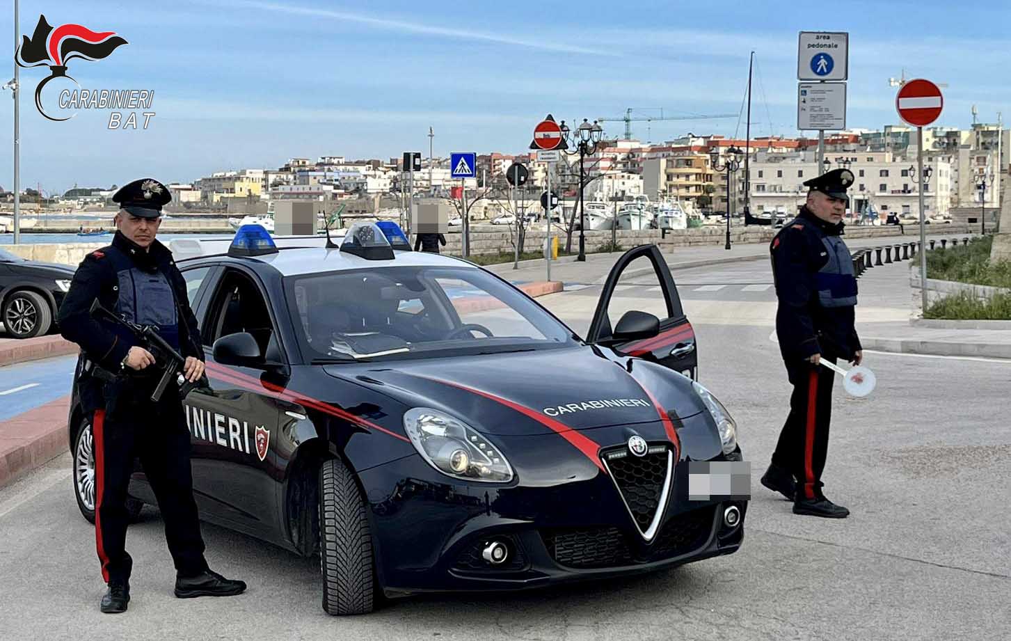 Aggredì un giovane per rubargli l’auto, preso 57enne di Terlizzi