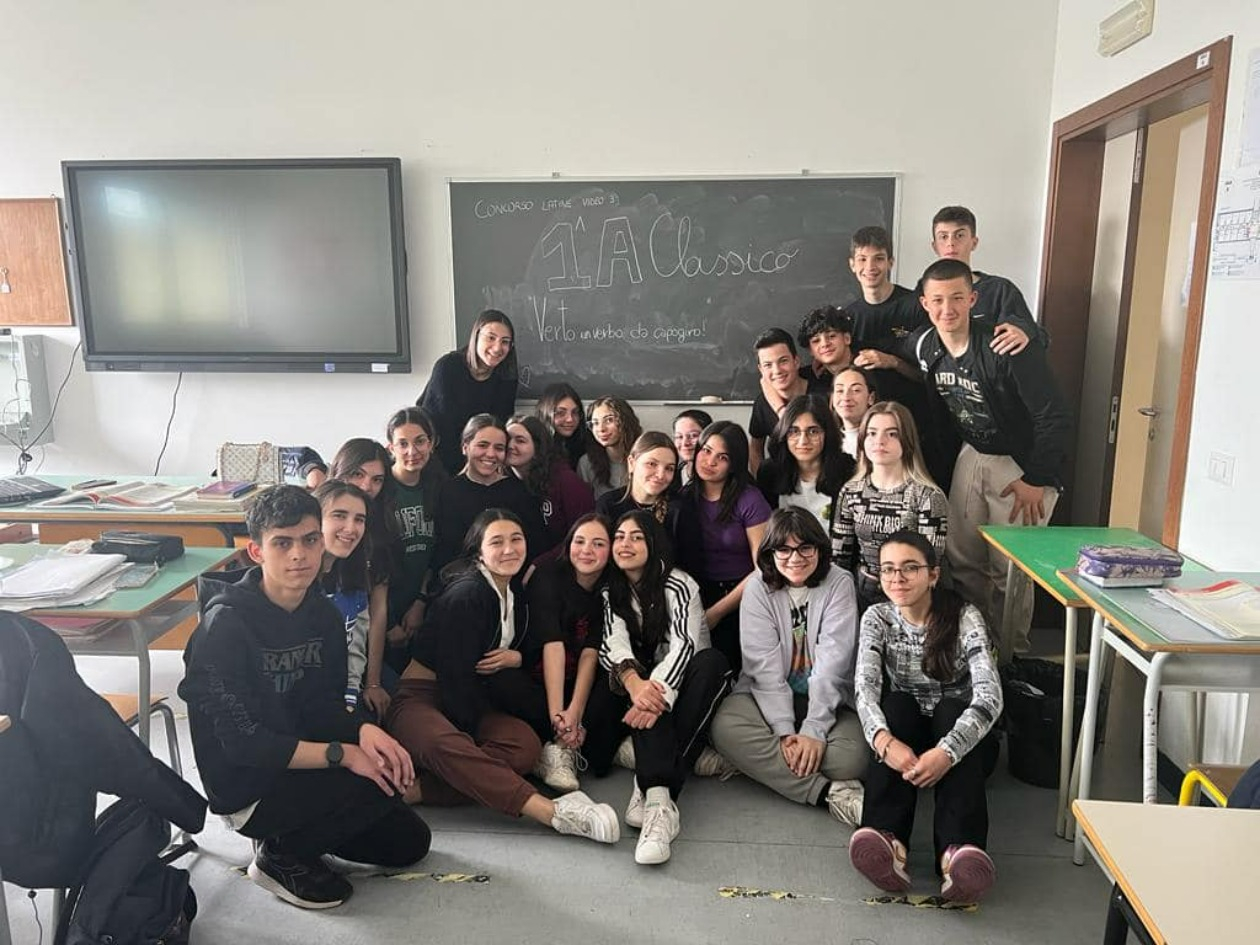Terzo posto nazionale per la 1A Liceo Classico nel concorso letterario “Latinevideo3”