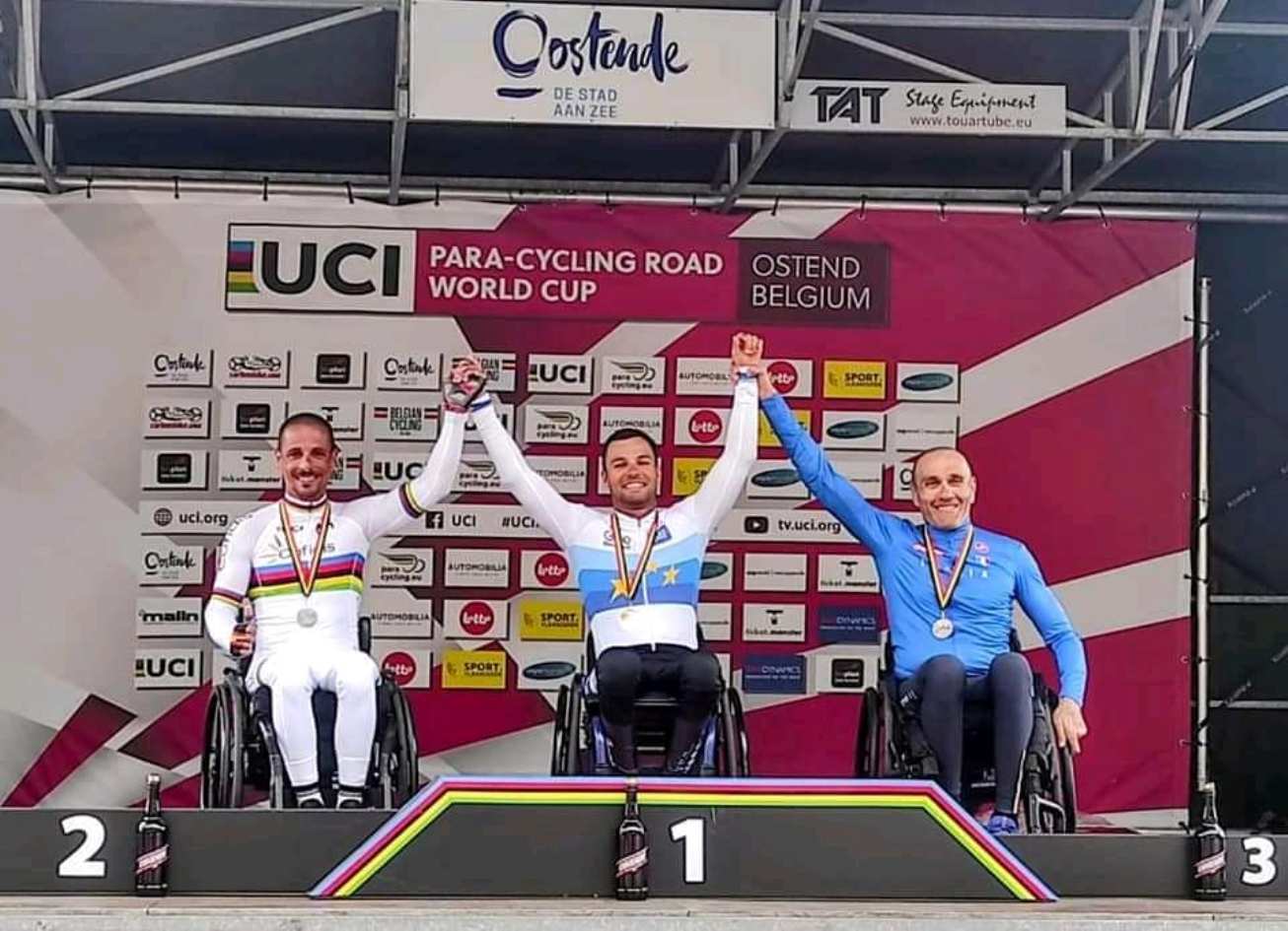 Luca Mazzone conquista tre bronzi a Ostenda: “Ultima tappa di Coppa del Mondo, gli Usa”
