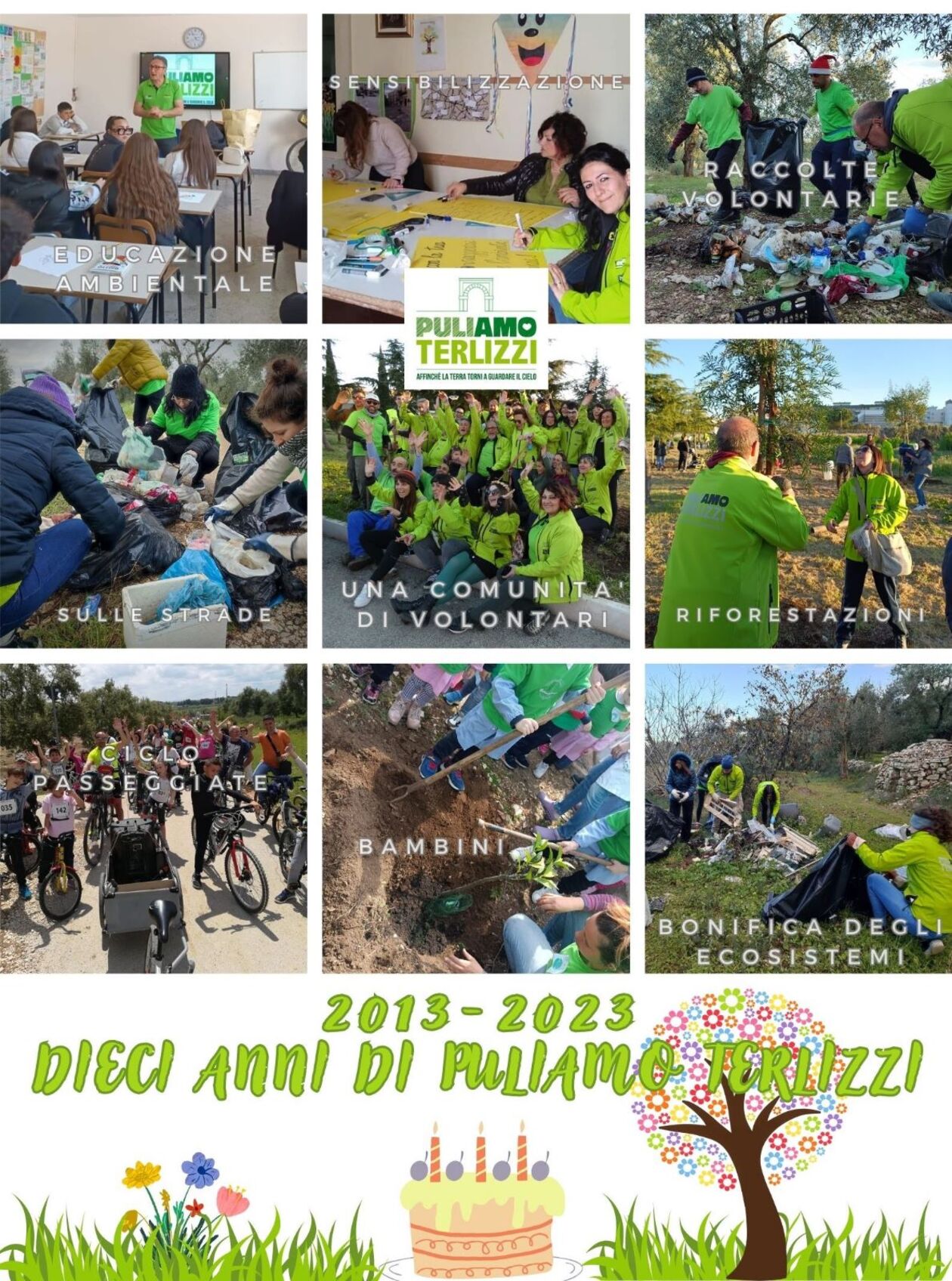 16 maggio 2013-2023: dieci anni di Puliamo Terlizzi