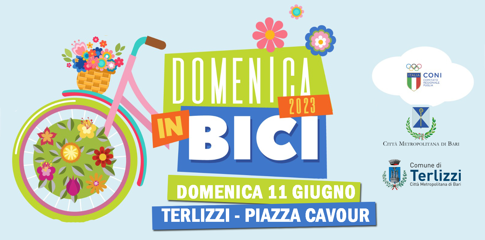 “Domenica in bici”: Terlizzi accoglie la tappa cicloturistica. Da oggi partono le iscrizioni