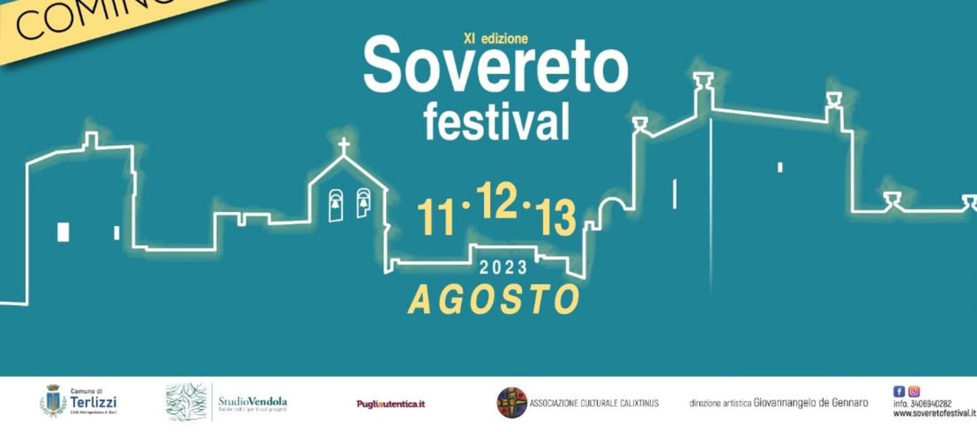 XI Edizione del Sovereto Festival 2023: ecco il programma completo