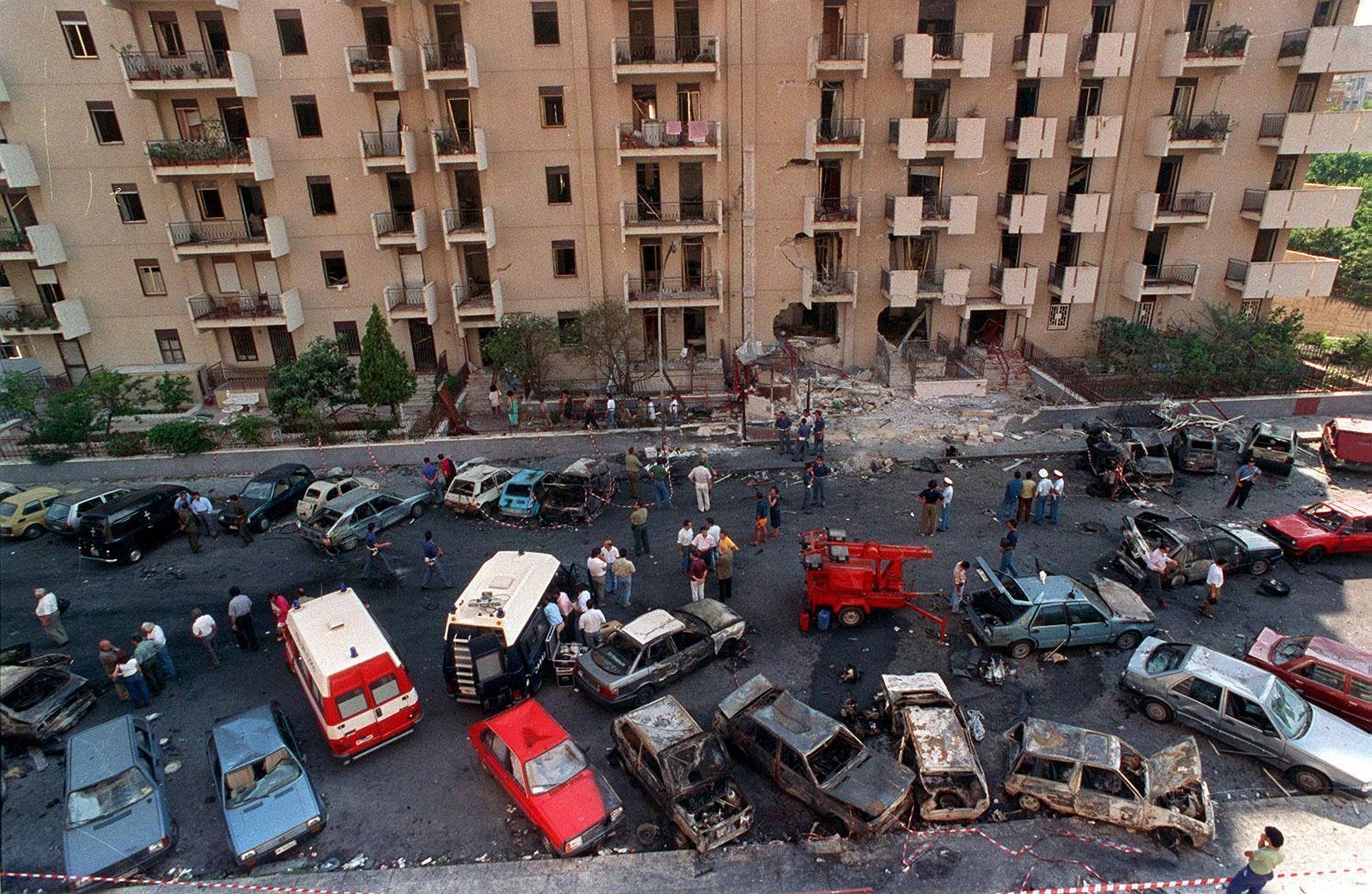 Cerimonia di commemorazione per il 31º anniversario della strage di via d’Amelio