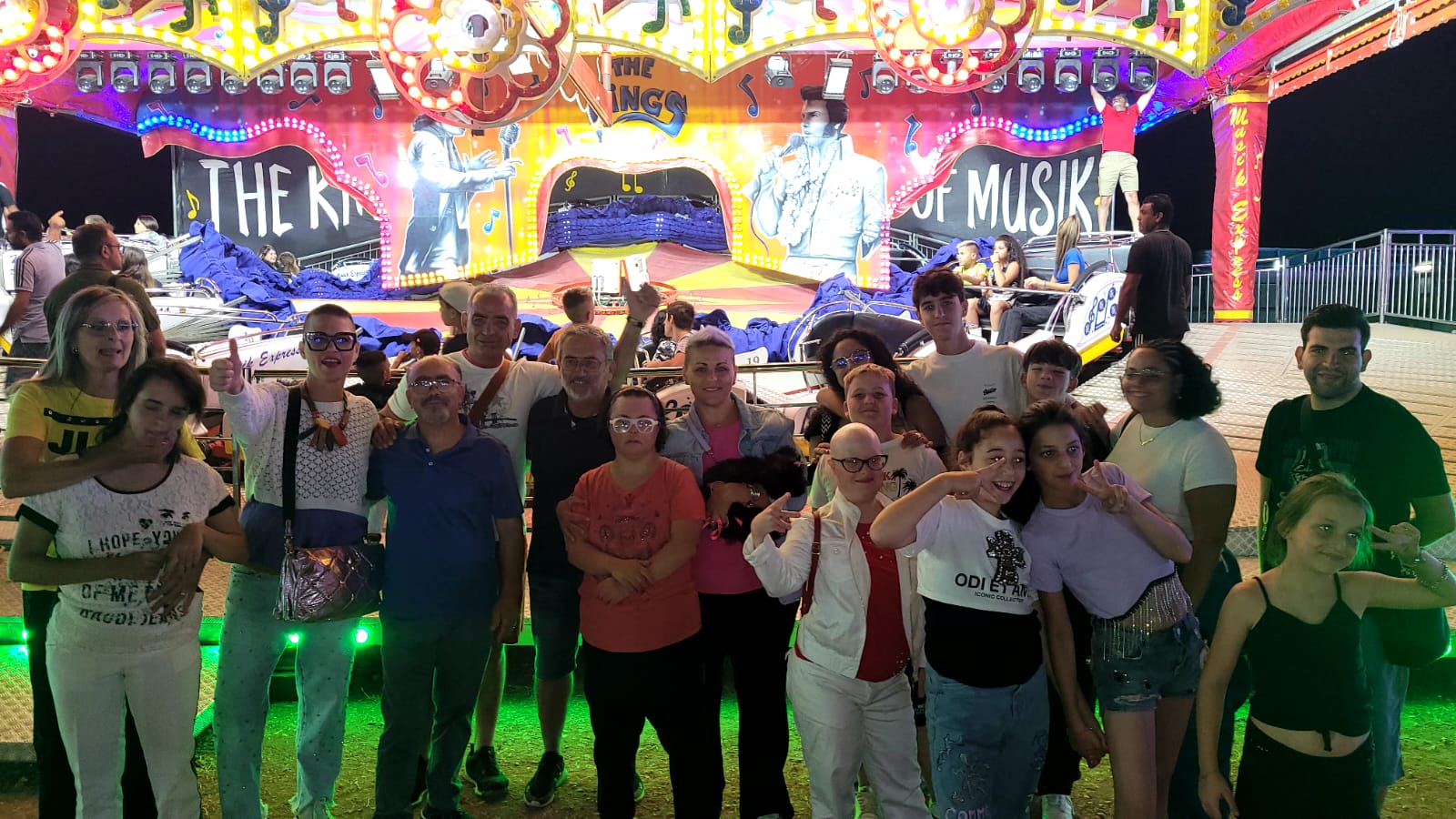 Una serata al Luna Park per l’Associazione “Sempravanti”. Il gesto di Giuseppe D’Introno