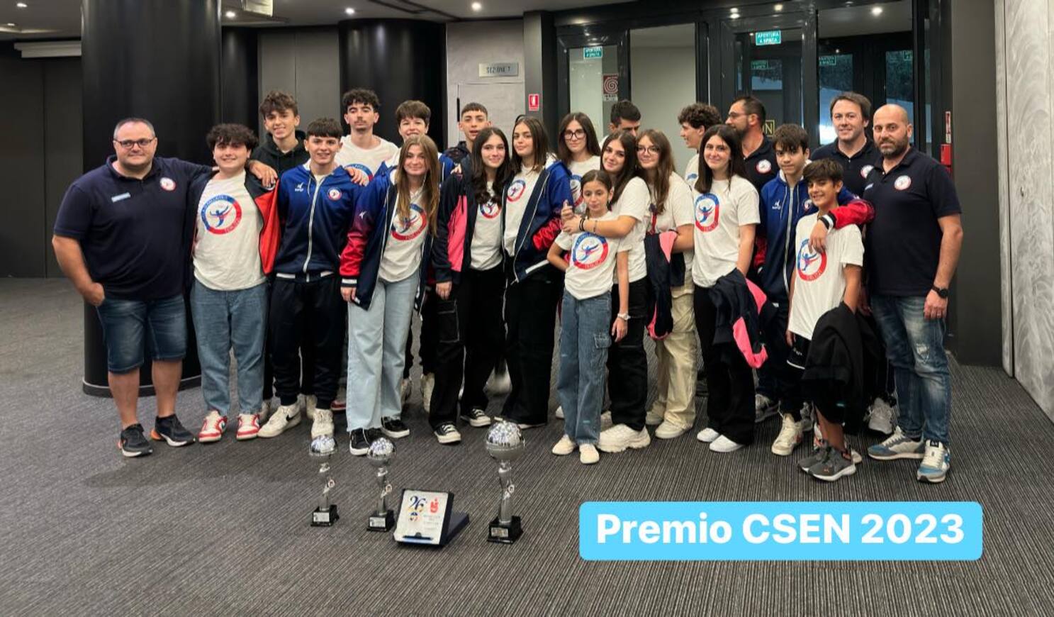 L’Asd Scuola di Pallavolo Terlizzi premiata dall’Ente di Promozione Sportiva Csen