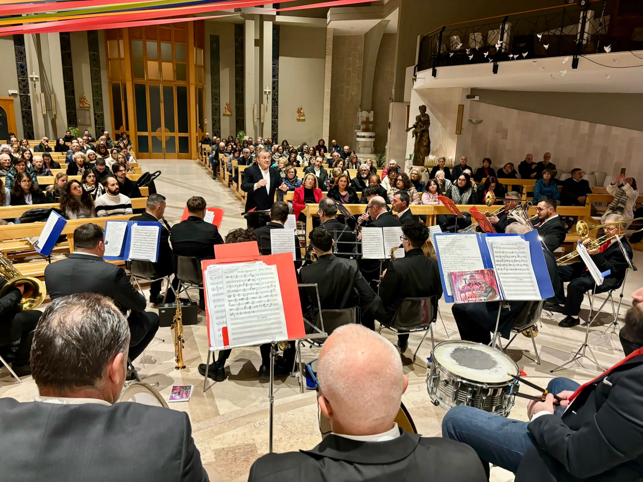 La Banda A. Gisonda e il suo coinvolgente concerto di Natale