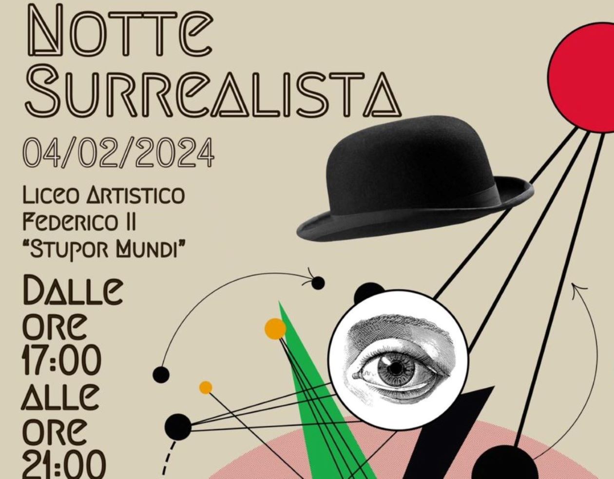 La Notte surrealista al Liceo artistico “Federico II Stupor Mundi” di Corato