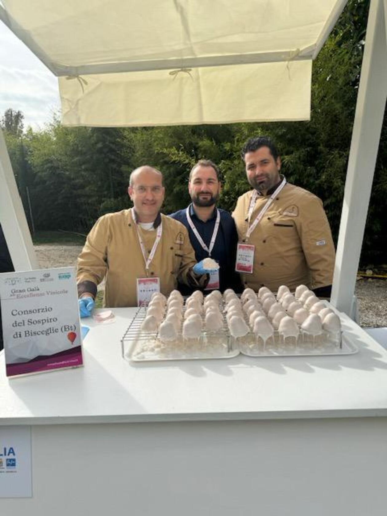 L’arte dolciaria del terlizzese De Chirico delizia Sanremo tra cantanti del Festival e celebrità