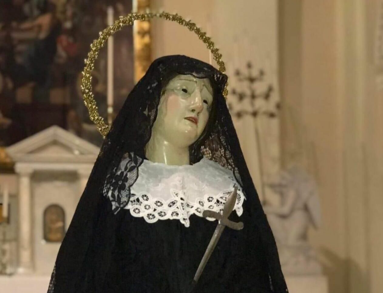 Stasera la processione dell’Addolorata a Terlizzi: l’itinerario completo
