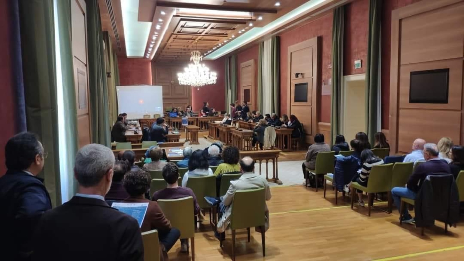 La presentazione alla comunità dei punti di facilitazione digitale