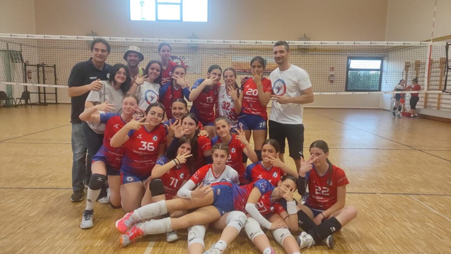 L’Under 16 femminile della Scuola di Pallavolo Terlizzi campione territoriale Csen