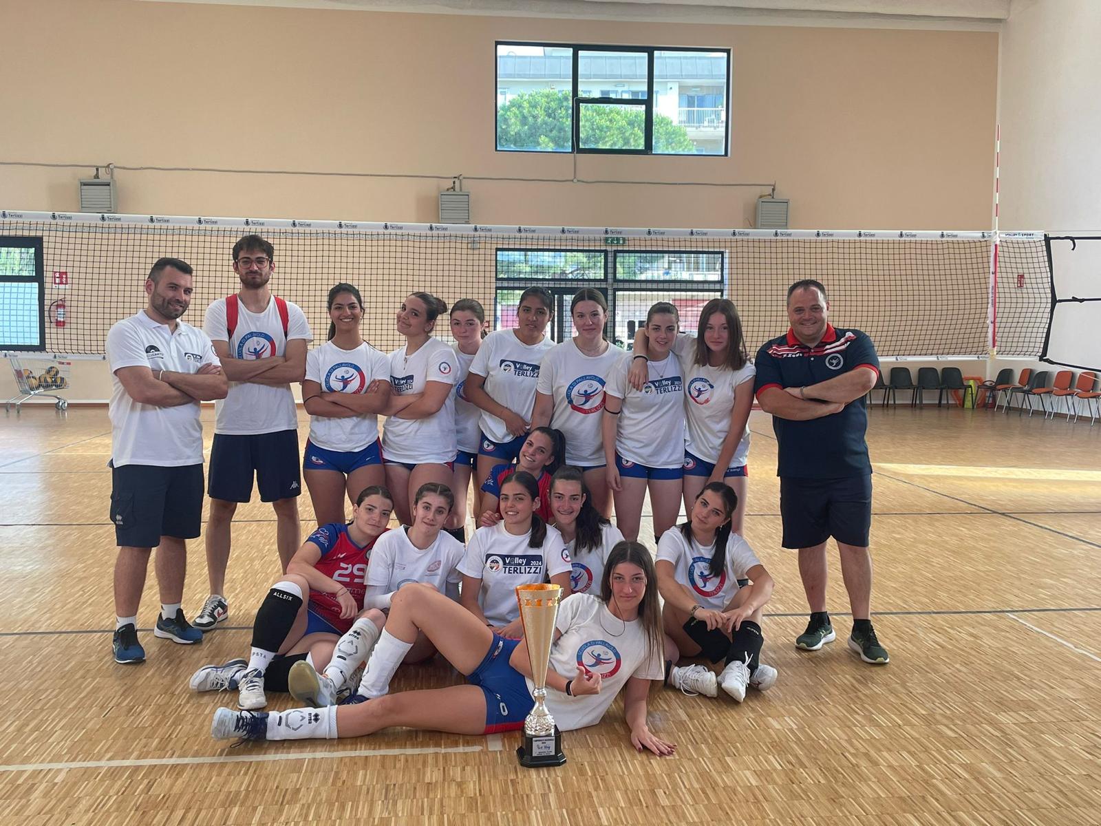 L’Under 18 femminile della Scuola di Pallavolo Terlizzi campione territoriale Csen