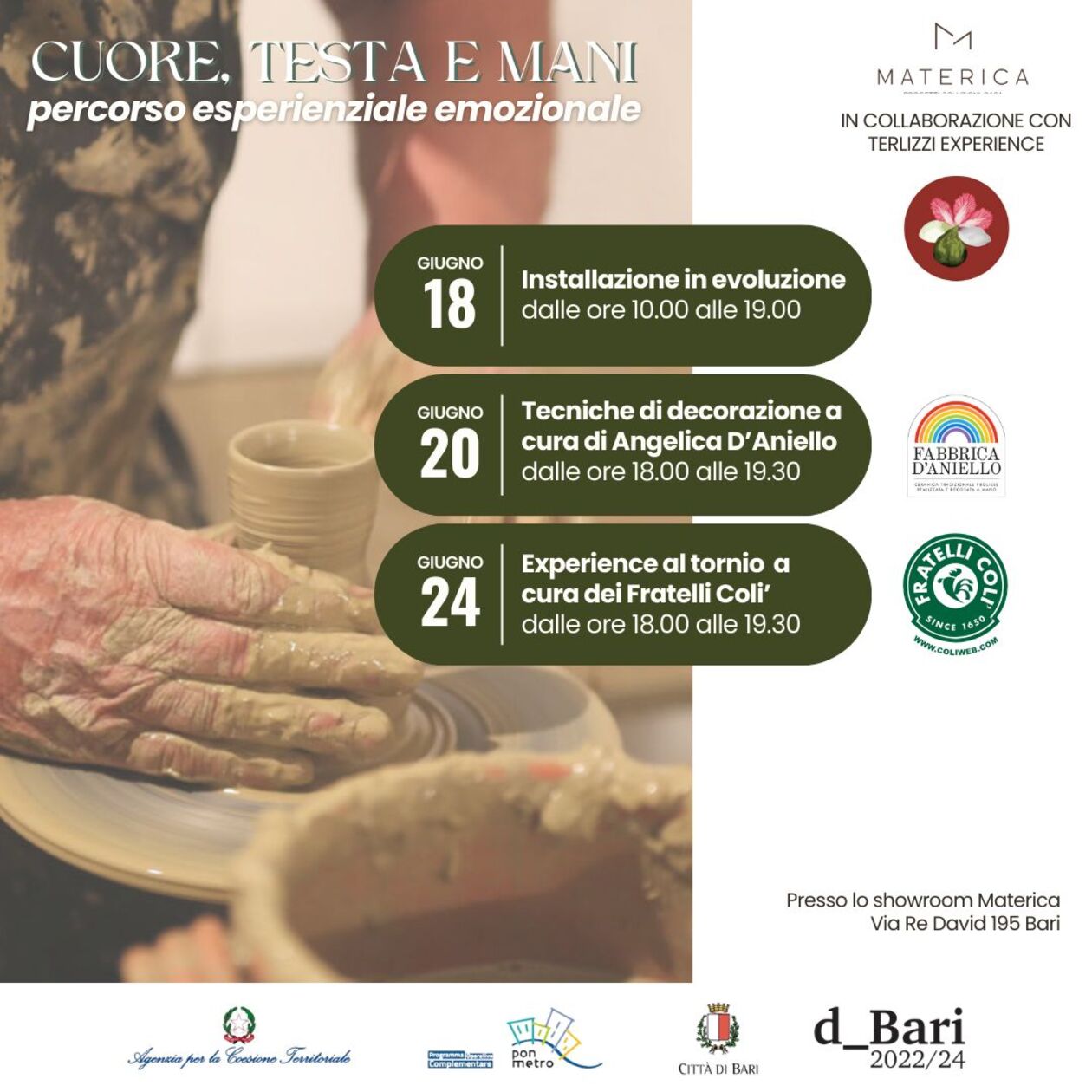 Cuore, testa e mani: un percorso esperenziale sensoriale