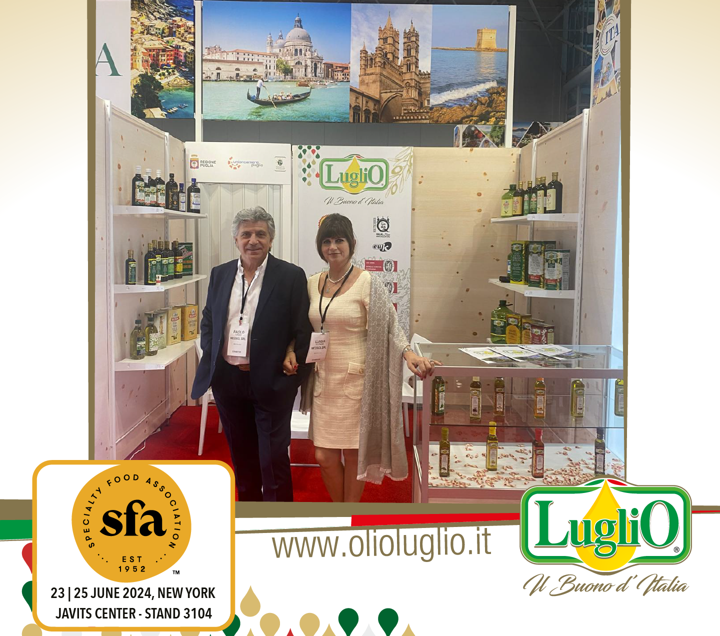 Olio Luglio al Fancy Food Show 2024 – NYC