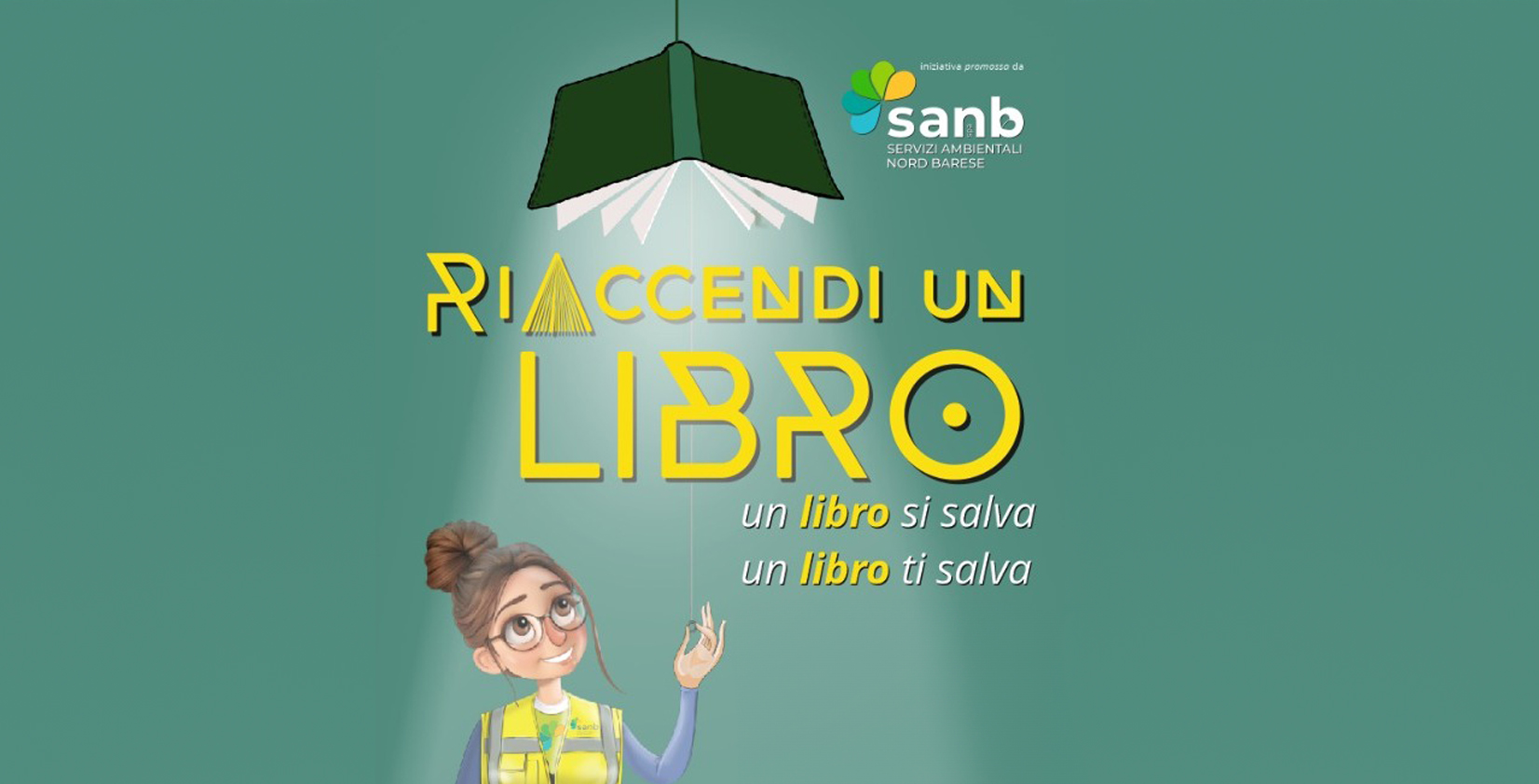 Sanb salva i libri dal macero: ecco attiva la “Libreria del riuso”