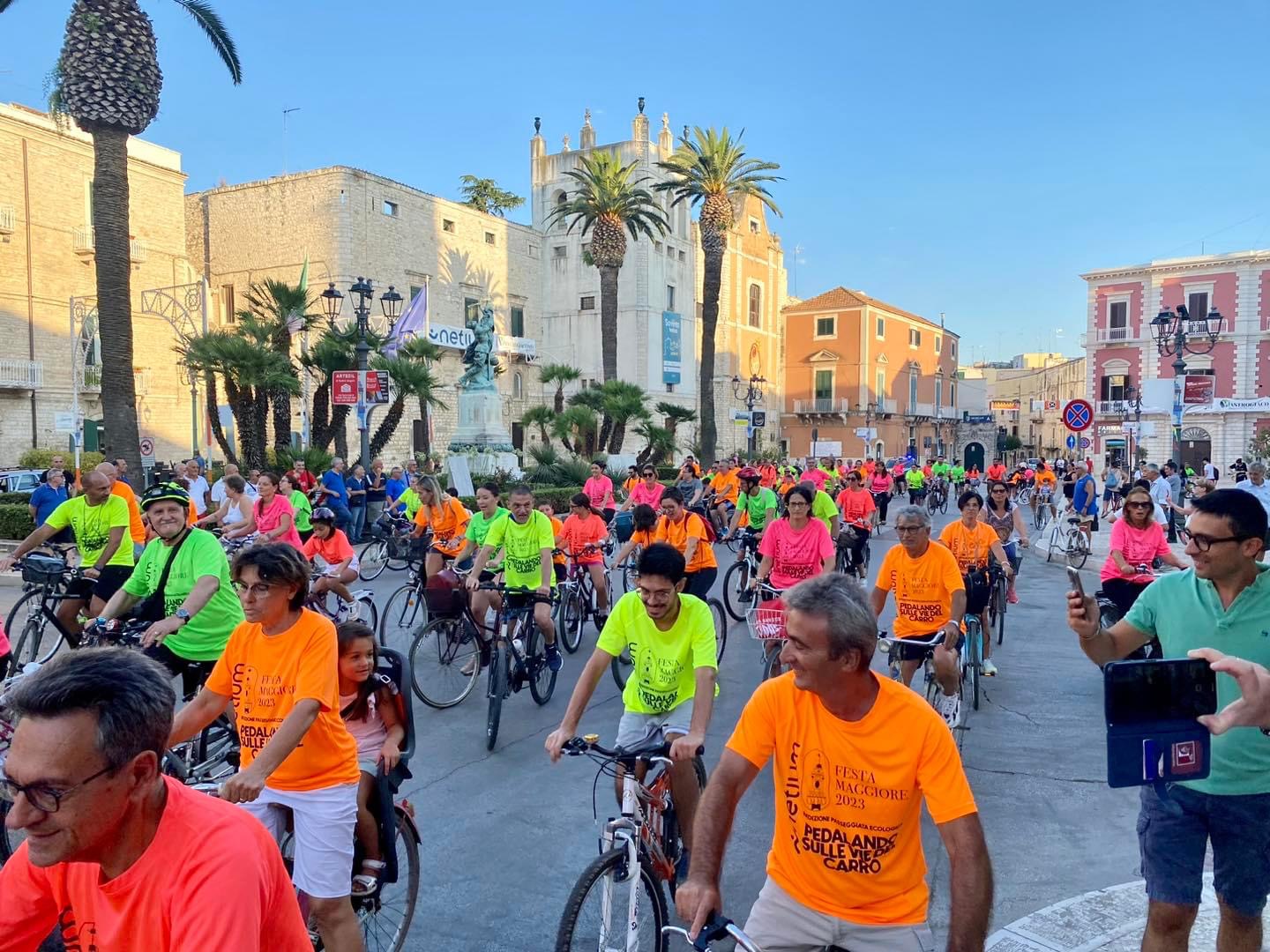 Questa sera la IV edizione di “Pedalando sulle vie del carro”