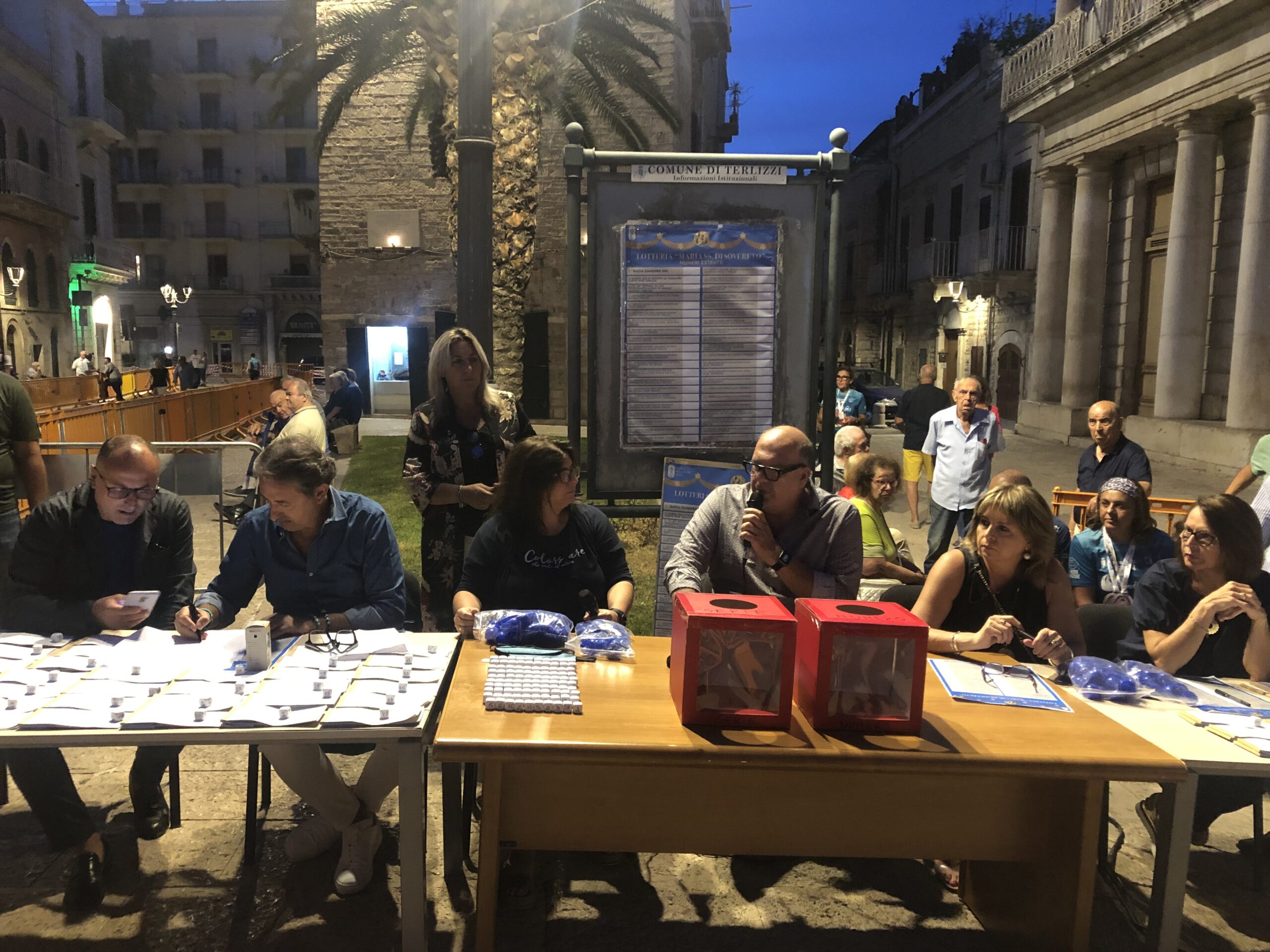 Questa sera l’estrazione della lotteria Maria SS. di Sovereto