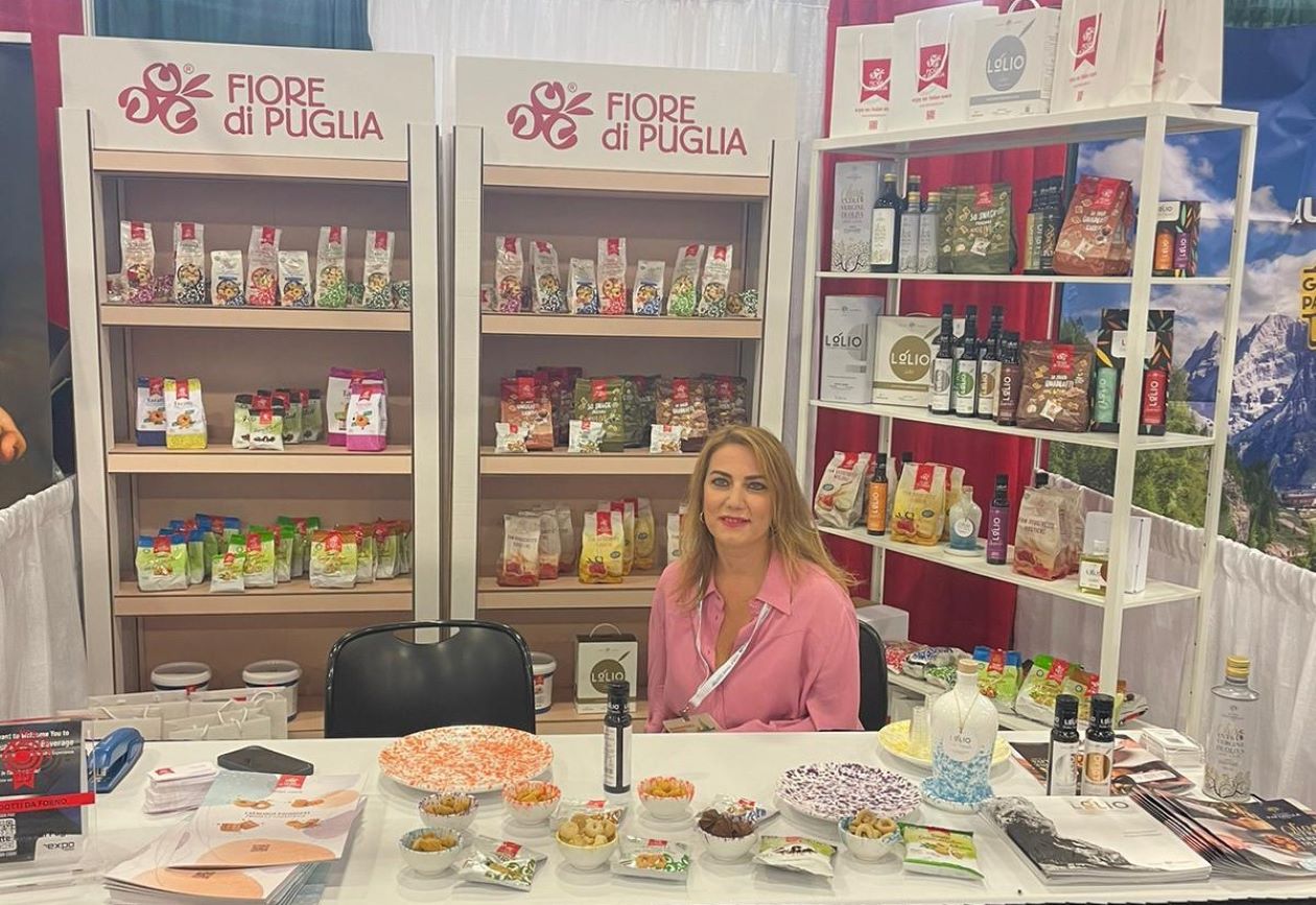 Fiore di Puglia alla fiera di Miami presenta i nuovi taralli proteici