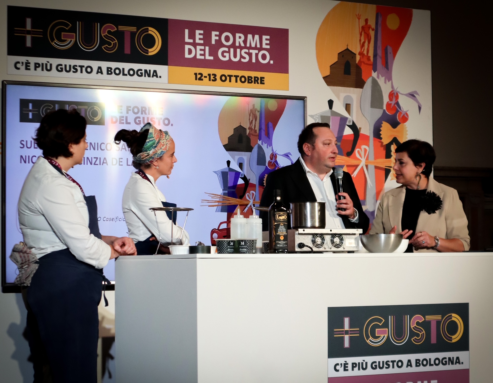 “C’è Più Gusto 2024”: Giuseppe Maldera incanta Bologna con la burrata pugliese