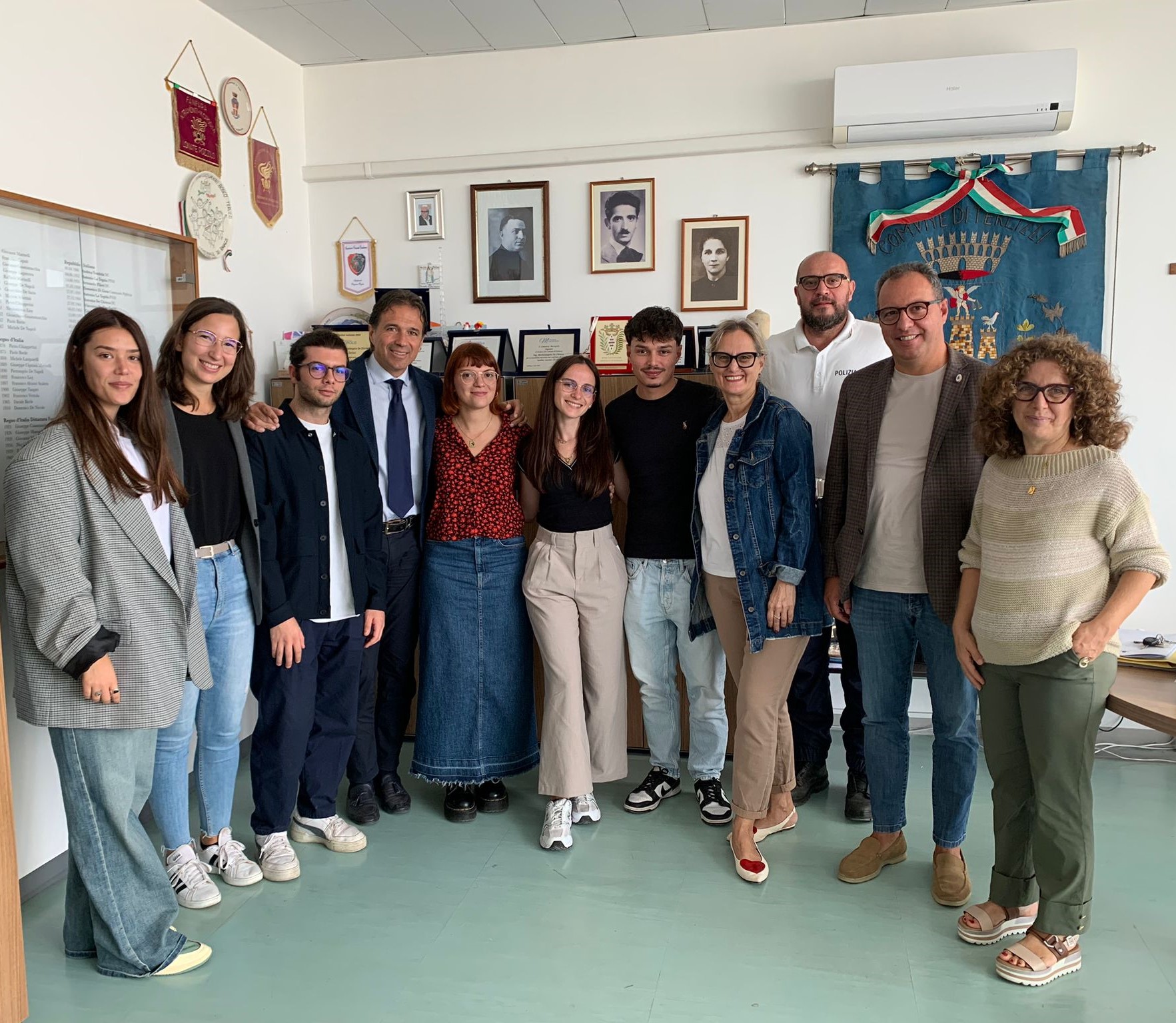 Accolti in Comune i sei volontari del Servizio Civile