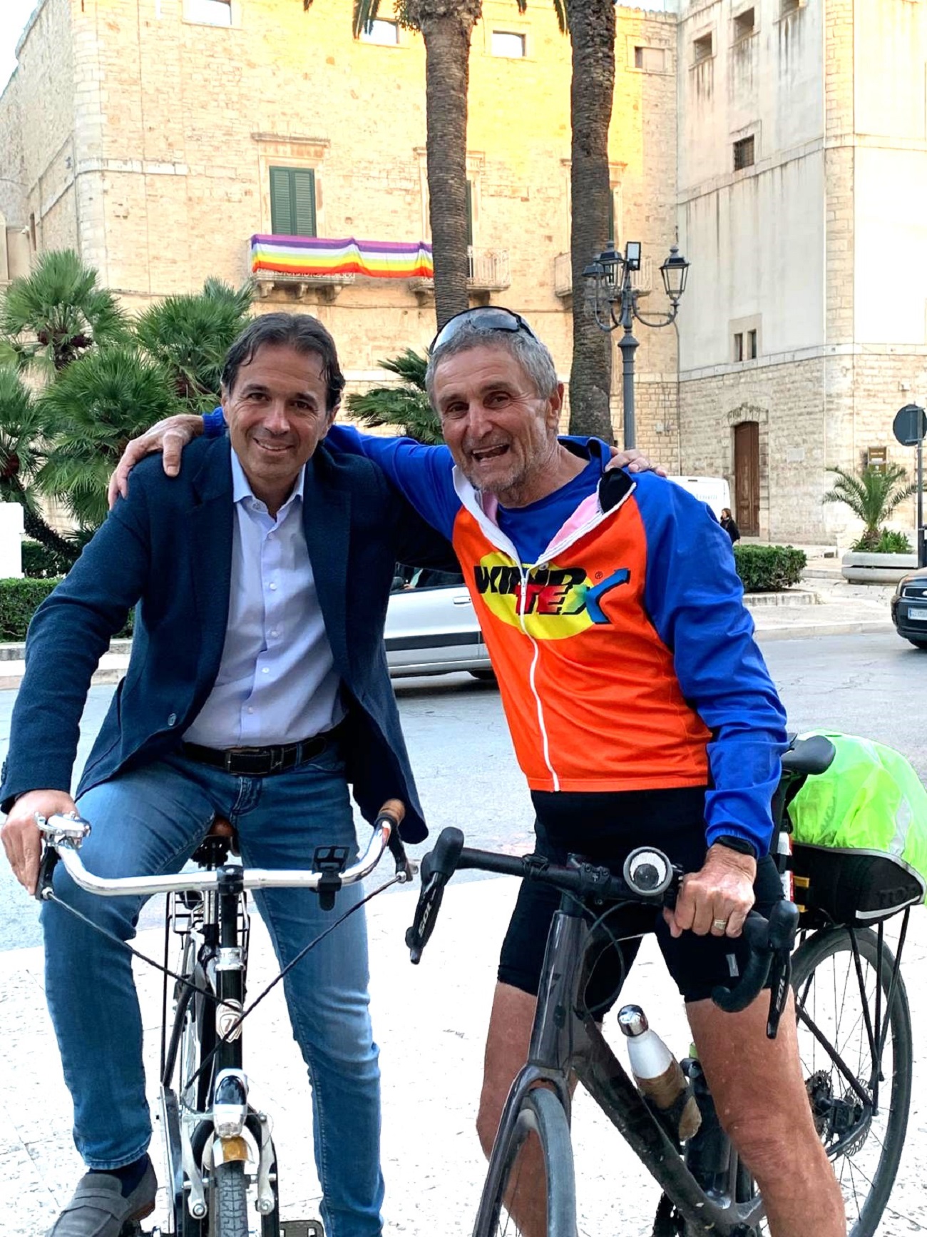 Da Verona a Terlizzi in bicicletta: l’avventura di Giuseppe Boni