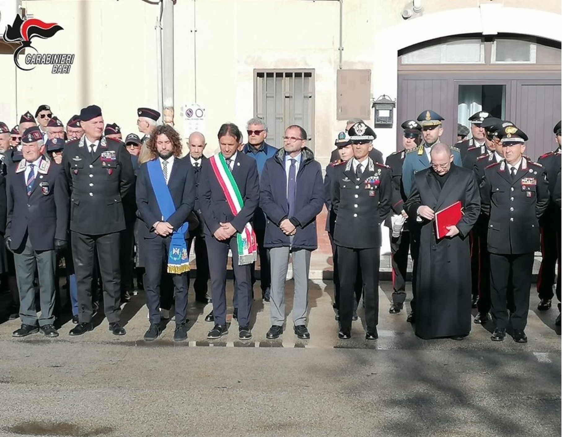 Inaugurato il monumento ai caduti dell’Arma dei Carabinieri di ieri e di oggi