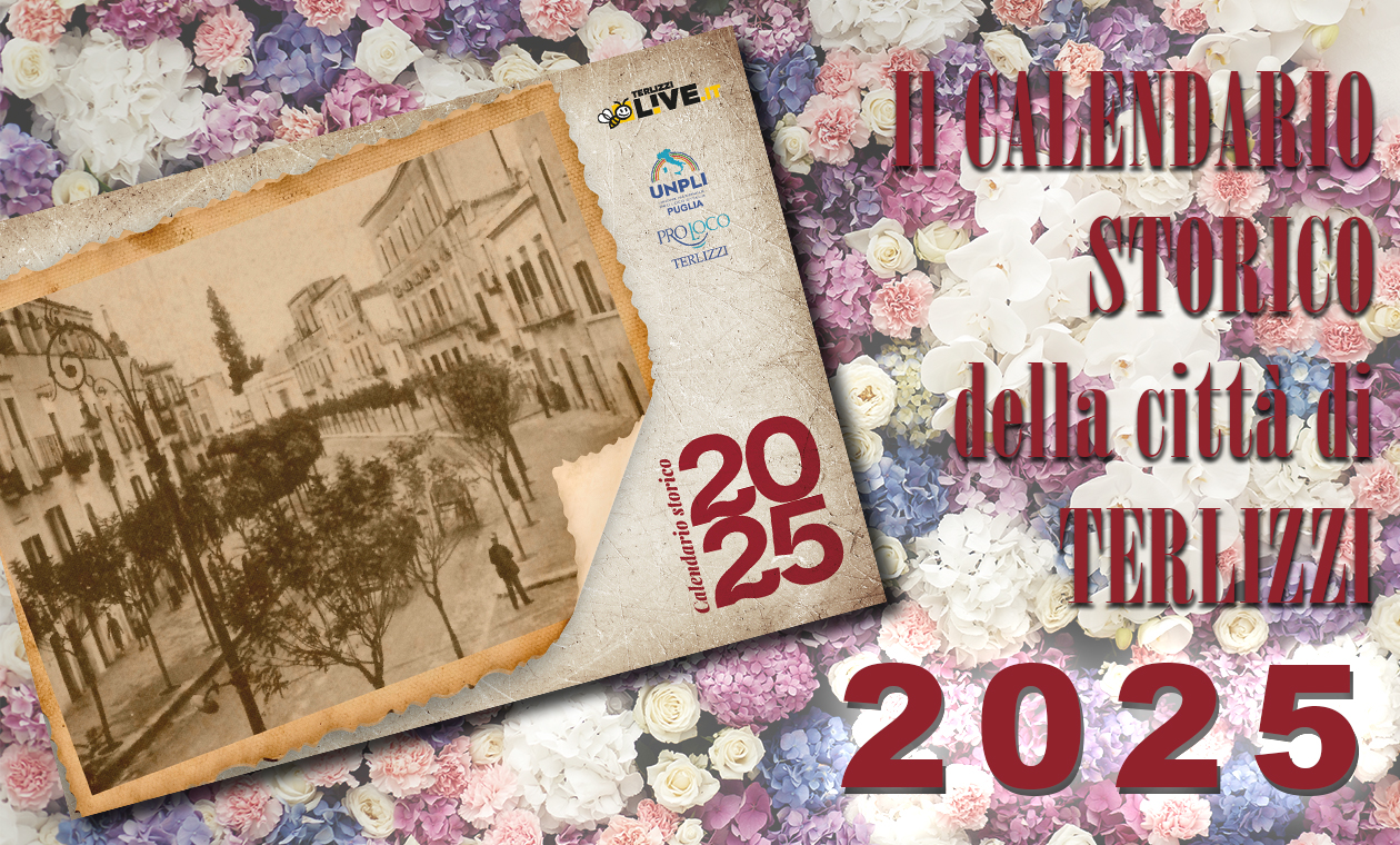 TerlizziLive.it celebra con un esclusivo calendario i 20 anni di informazione e cultura al servizio della comunità