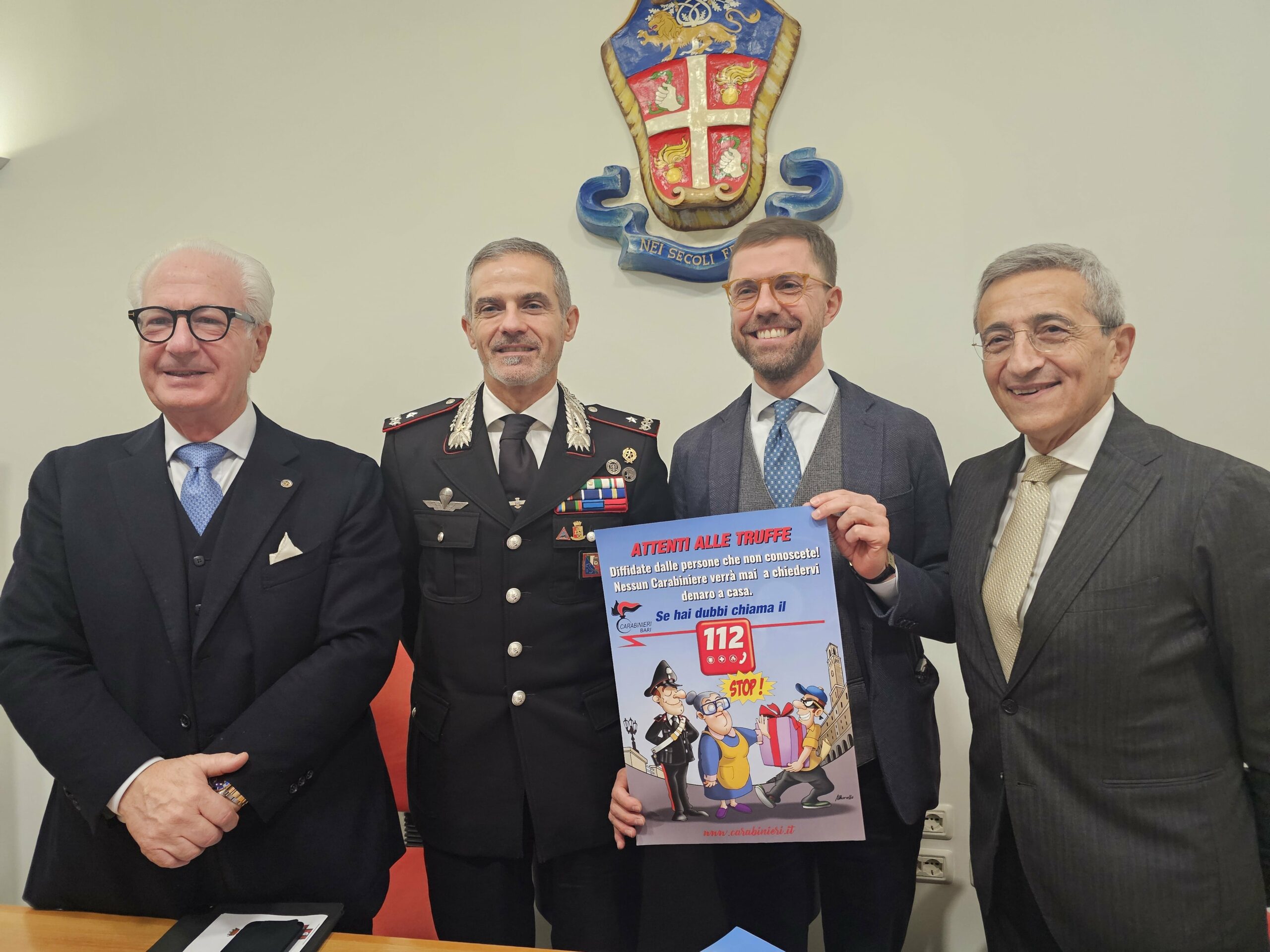 Carabinieri e farmacisti insieme per prevenire le truffe agli anziani