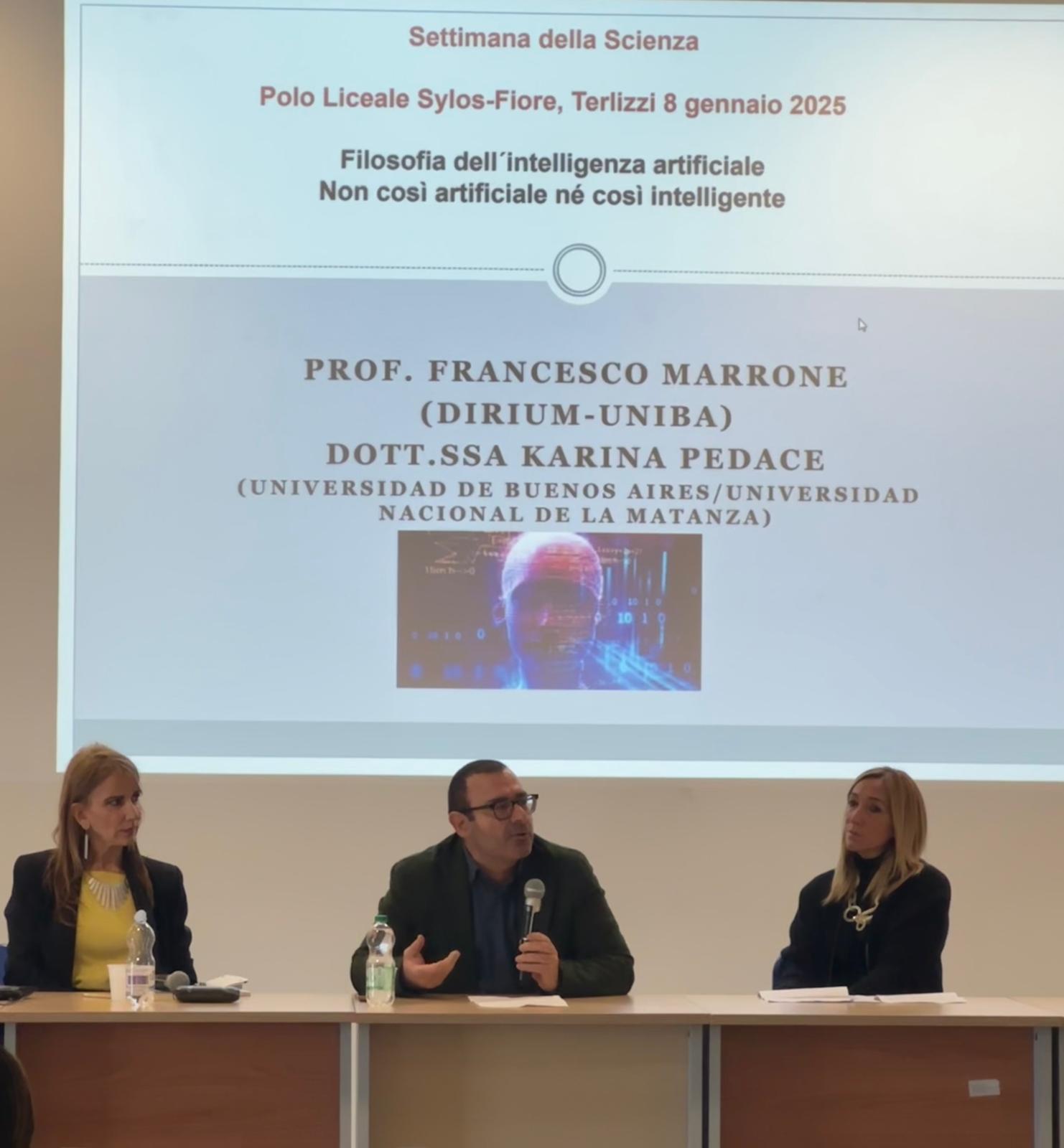 Proseguono gli incontri della Settimana della Scienza al Polo liceale Sylos-Fiore di Terlizzi