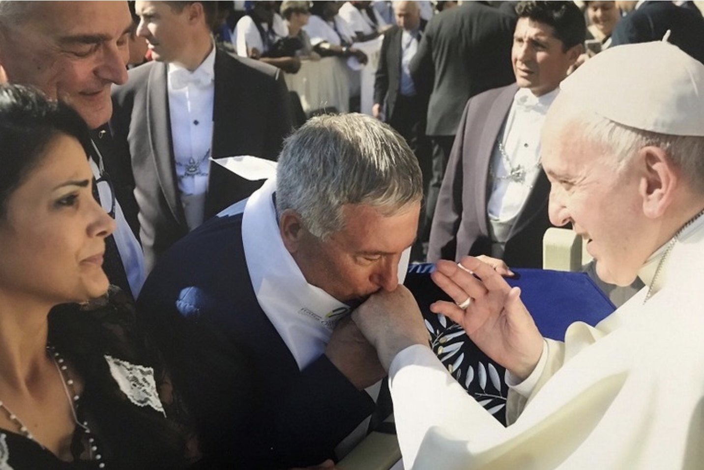 Quella volta che Papa Francesco ha benedetto l’olio extravergine di Puglia