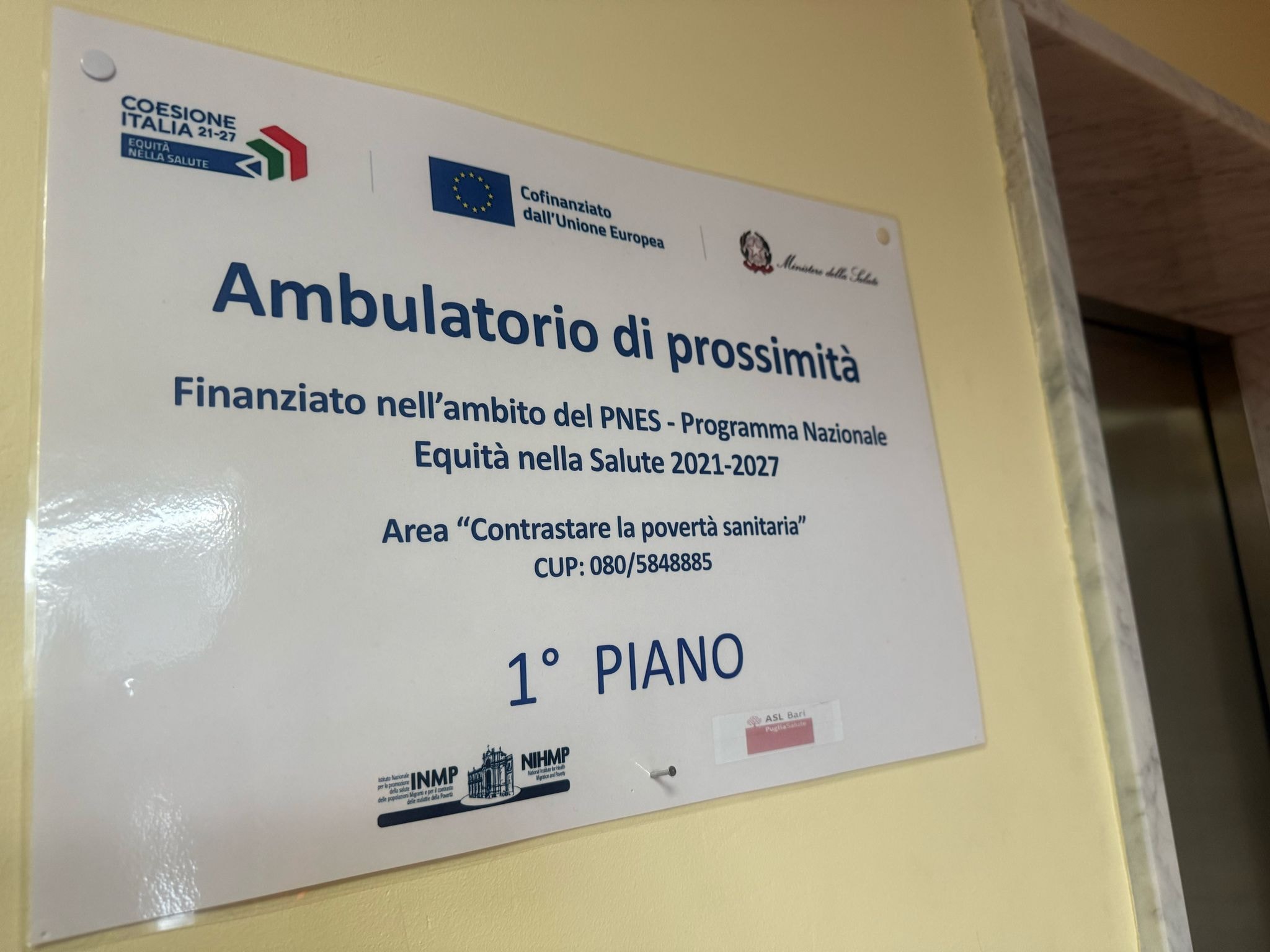 Contrasto alla povertà sanitaria: da Terlizzi agli ambulatori di prossimità