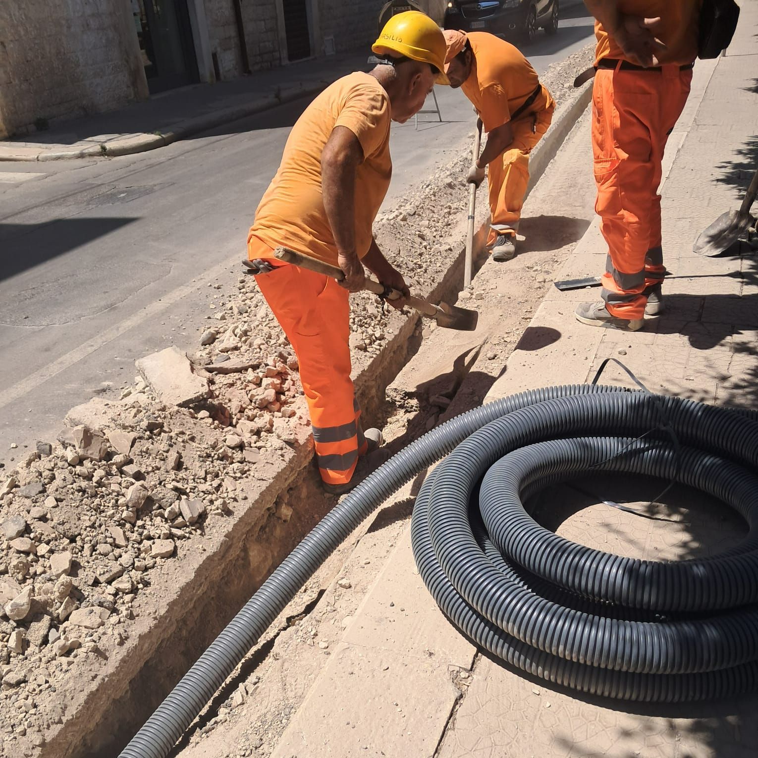 Avviato l’intervento straordinario sulla rete elettrica di Viale Roma e Corso Vittorio Emanuele