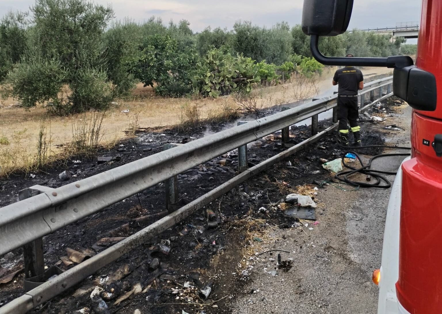 «Stato di emergenza per contrasto a rifiuti e roghi tossici»: i sindaci dell’Area metropolitana scrivono a Emiliano