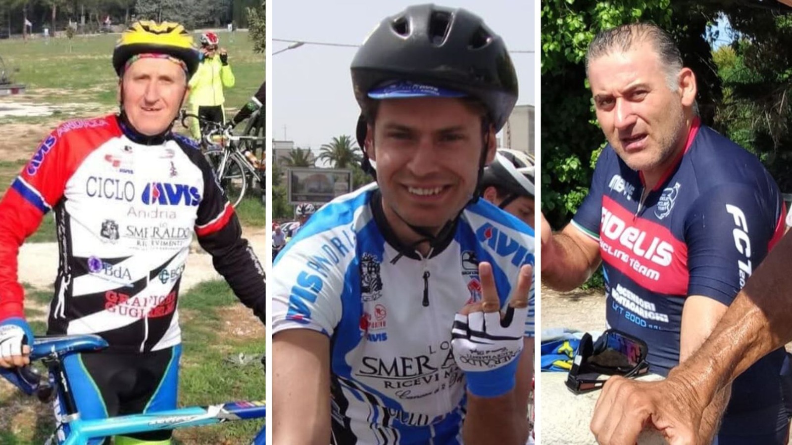 Ciclisti andriesi morti a Terlizzi, Avis: «Come sopportare la loro perdita?»