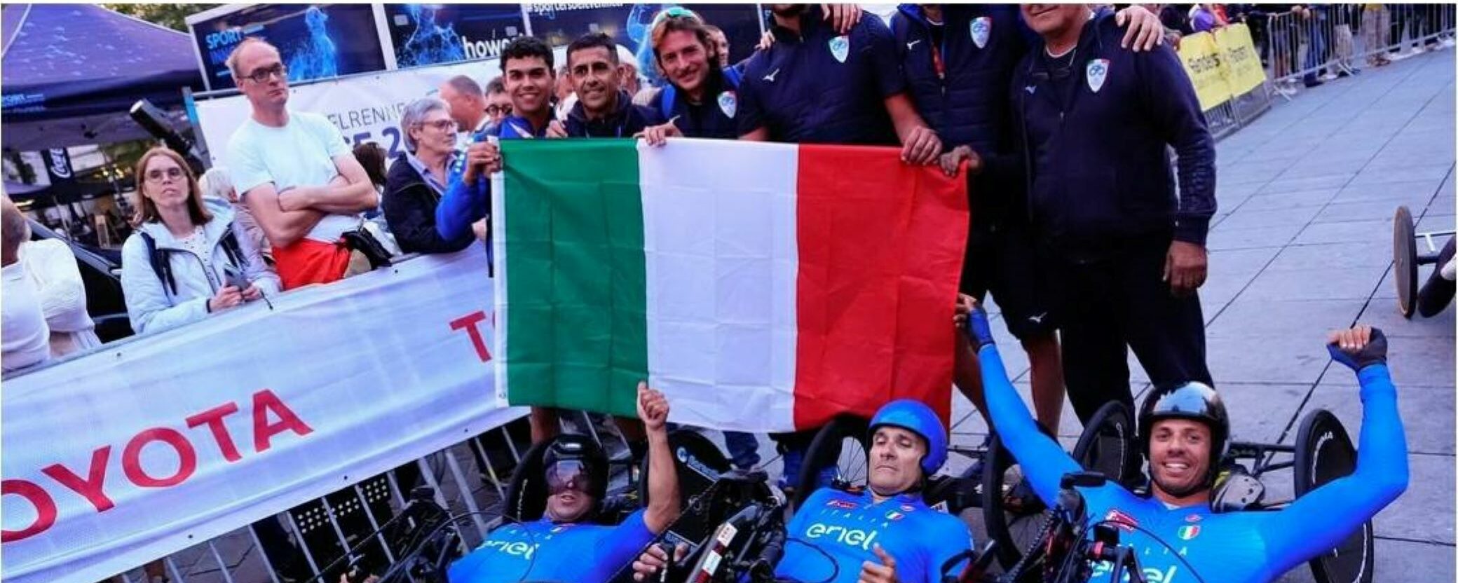 Mondiali su strada, per Luca Mazzone triplo bronzo