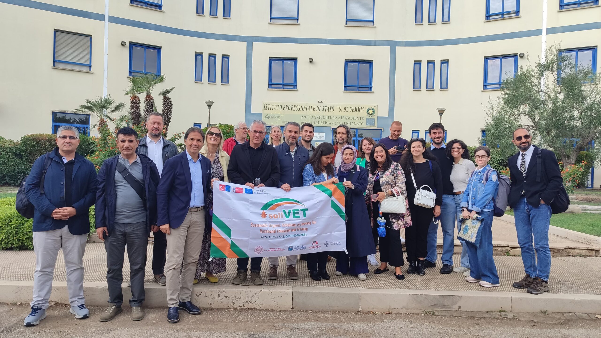 A Terlizzi delegazioni da Turchia e Slovacchia per il progetto europeo Soil-Vet