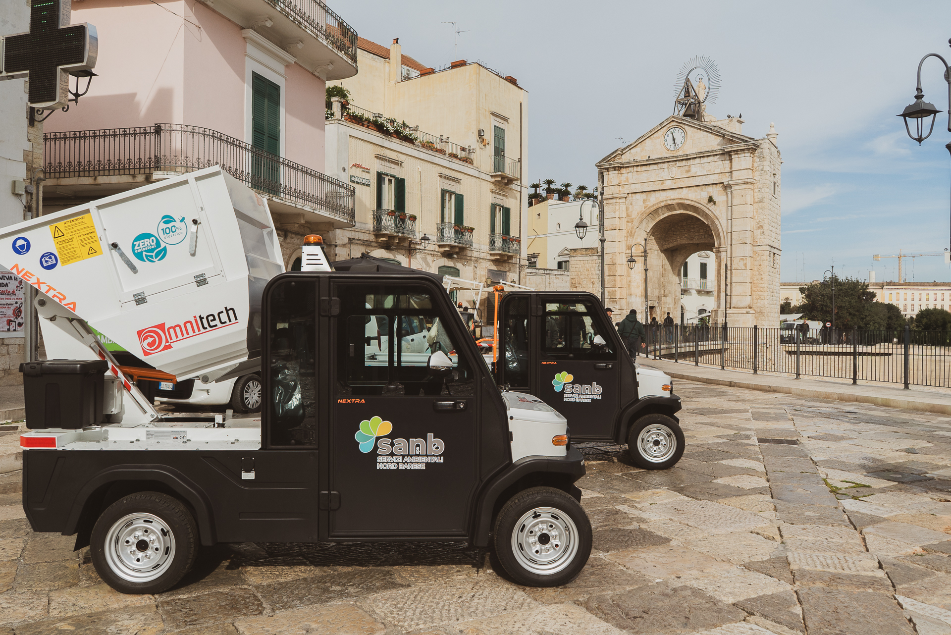 Weekend per l’ambiente, Bitonto accoglie i nuovi mezzi elettrici per l’igiene urbana