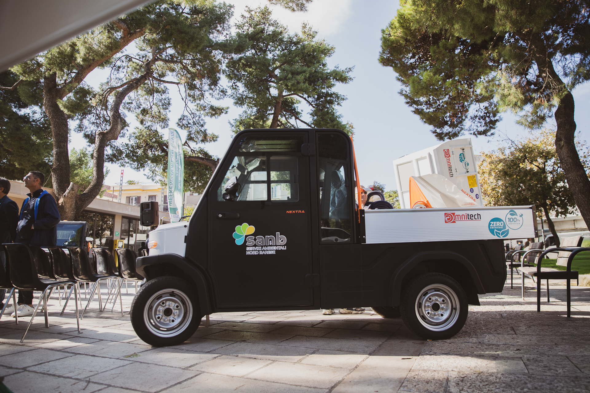 Sanb presenta i nuovi mezzi elettrici. A Ruvo il via dei “Weekend per l’Ambiente”