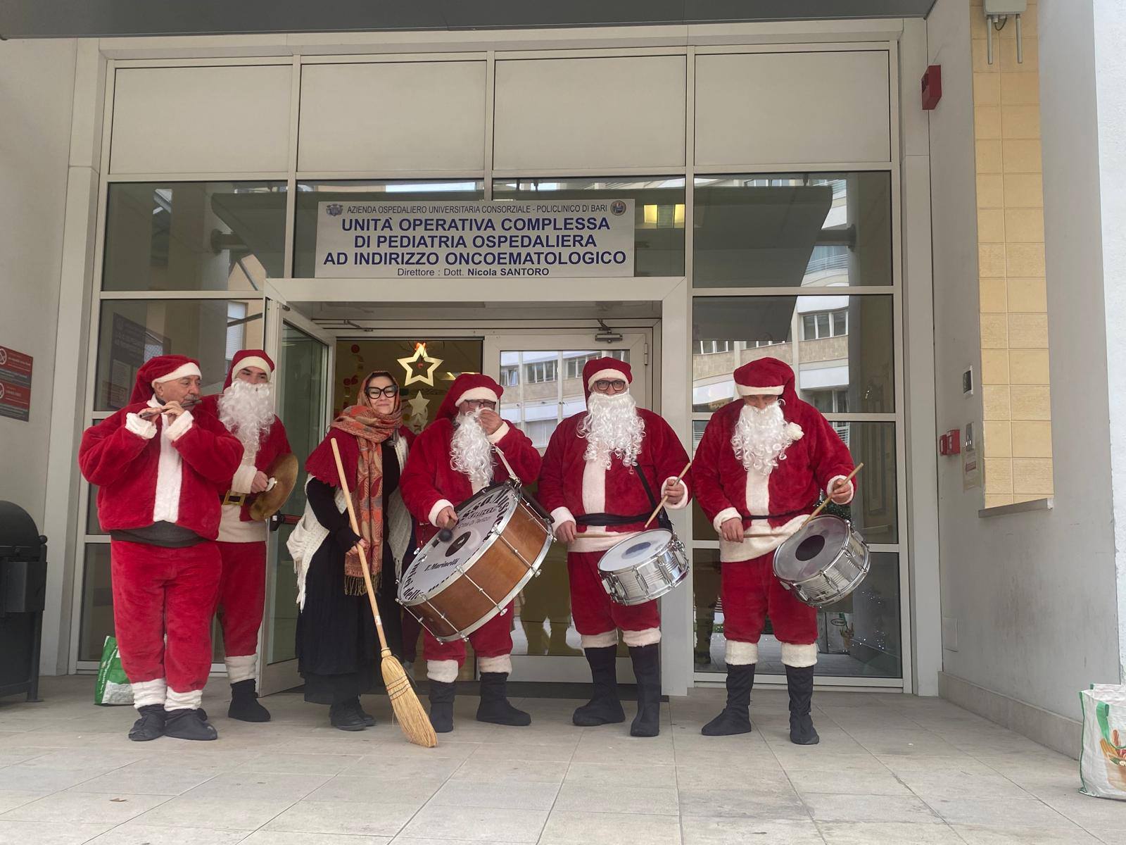 La tradizione diventa vicinanza: l’omaggio della la bassa musica di Terlizzi ai bambini in ospedale