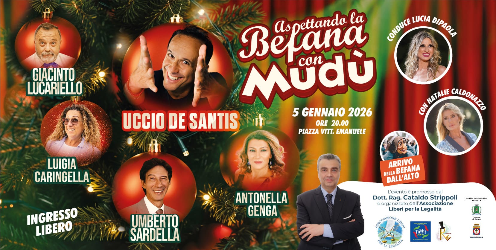 “Aspettando la Befana con Mudù” tra comicità e dolcezza