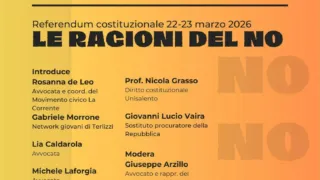 La Corrente e Movimento 5 Stelle illustrano le ragioni del “No” al Referendum
