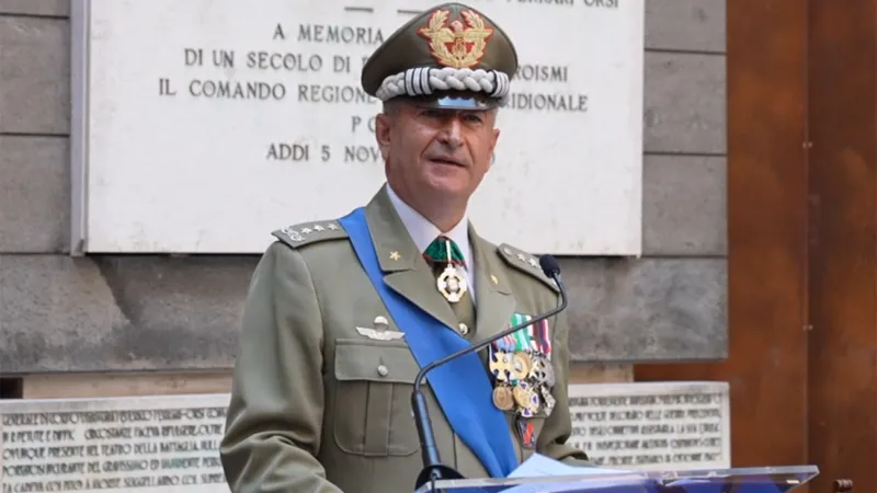 Il Generale coratino Giuseppenicola Tota lascia il servizio attivo dopo 44 anni