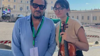 La giovane violinista terlizzese Elena D’Amato suona al Quirinale in diretta Rai